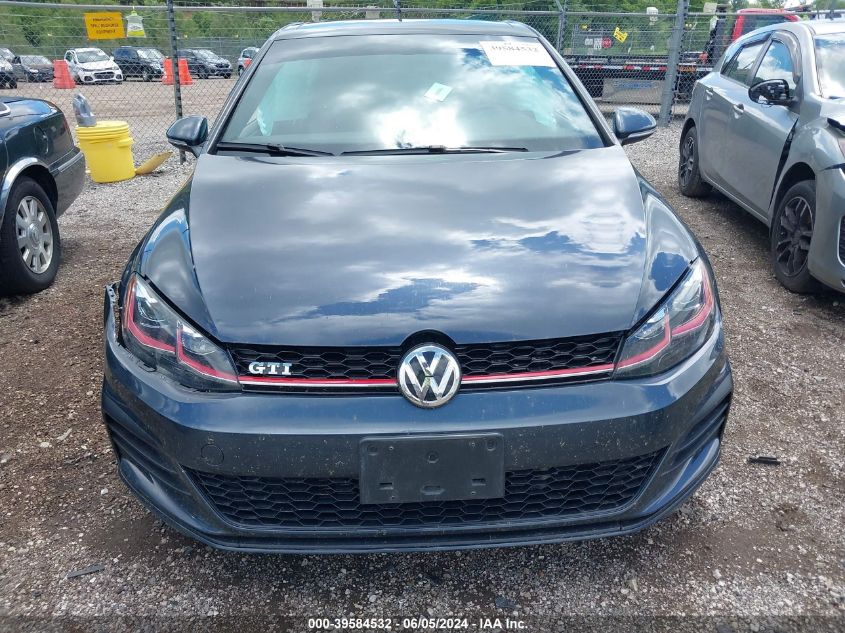 2018 Volkswagen Golf Gti 2.0T Autobahn/2.0T S/2.0T Se VIN: 3VW447AU9JM266600 Lot: 39584532