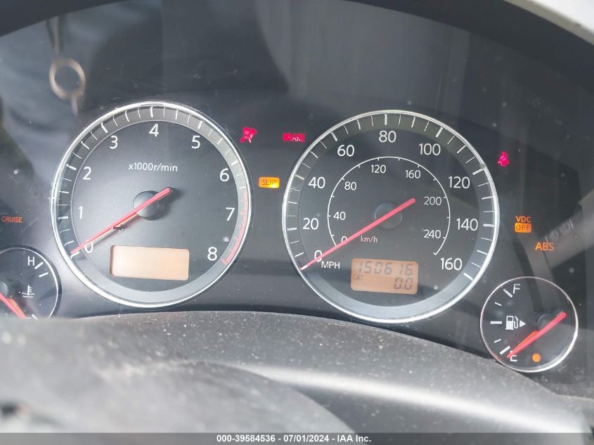 2005 Infiniti Fx35 VIN: JNRAS08U55X109252 Lot: 39584536