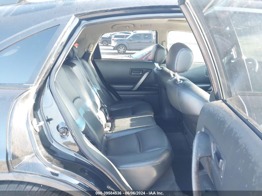 2005 Infiniti Fx35 VIN: JNRAS08U55X109252 Lot: 39584536