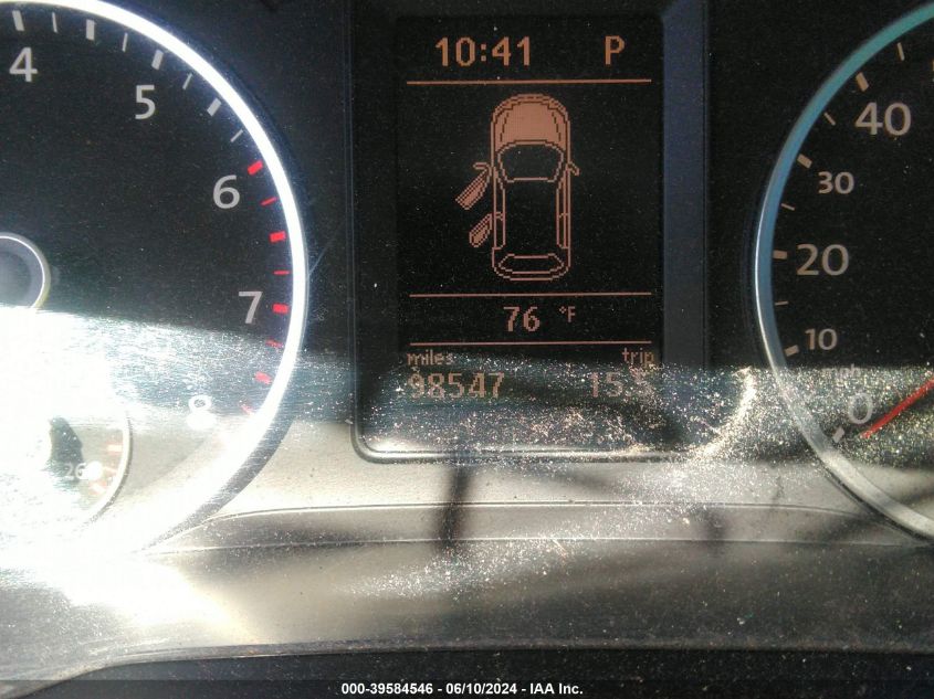 2012 Volkswagen Tiguan Se VIN: WVGBV7AX1CW095101 Lot: 39584546