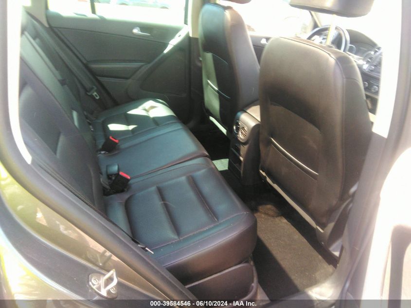 2012 Volkswagen Tiguan Se VIN: WVGBV7AX1CW095101 Lot: 39584546