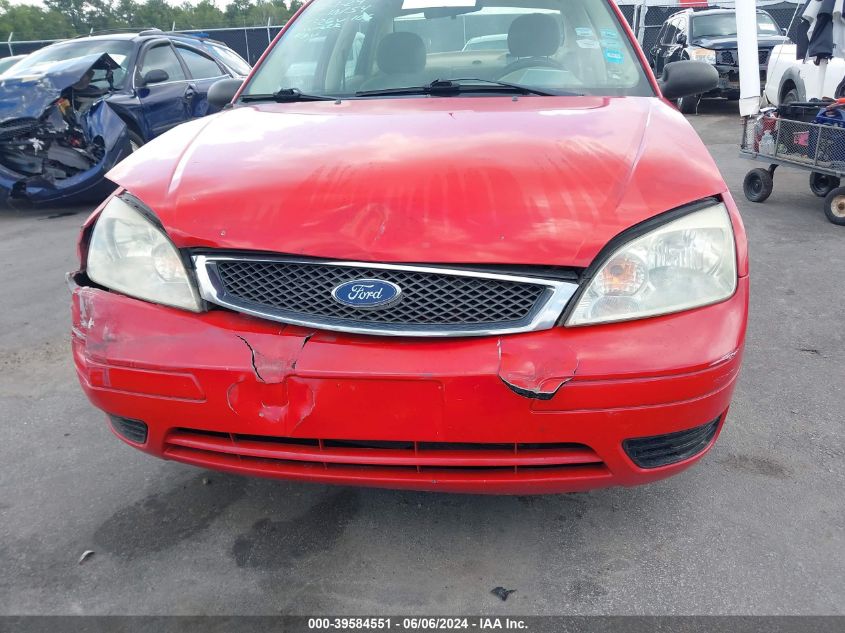 2006 Ford Focus Zx4 VIN: 1FAFP34N76W228893 Lot: 39584551