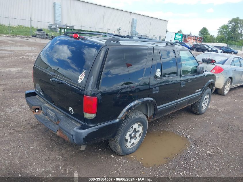 2004 Chevrolet Blazer Ls VIN: 1GNDT13X84K159986 Lot: 39584557