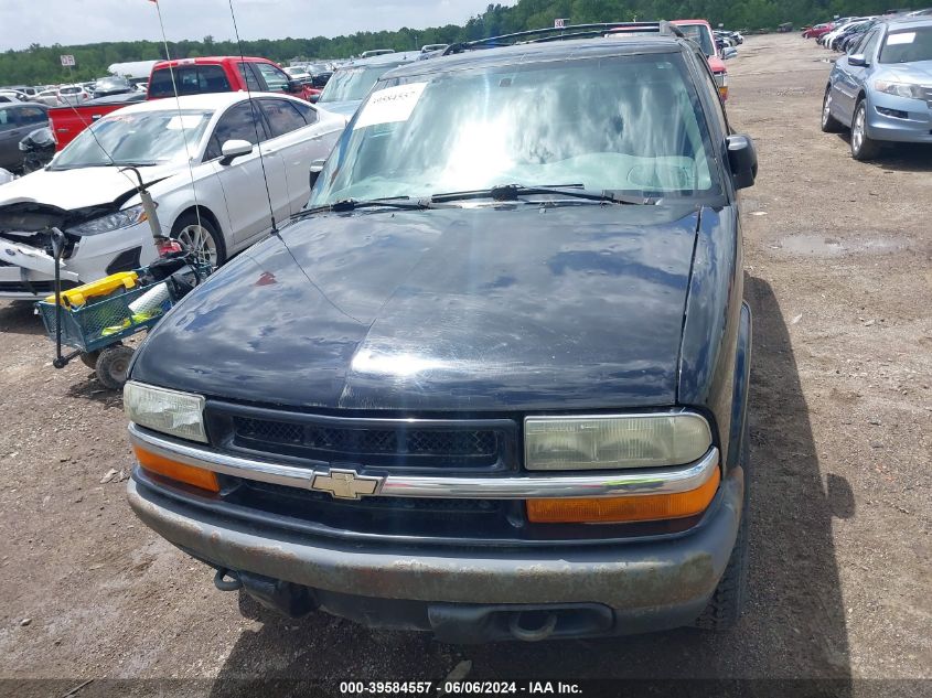 2004 Chevrolet Blazer Ls VIN: 1GNDT13X84K159986 Lot: 39584557