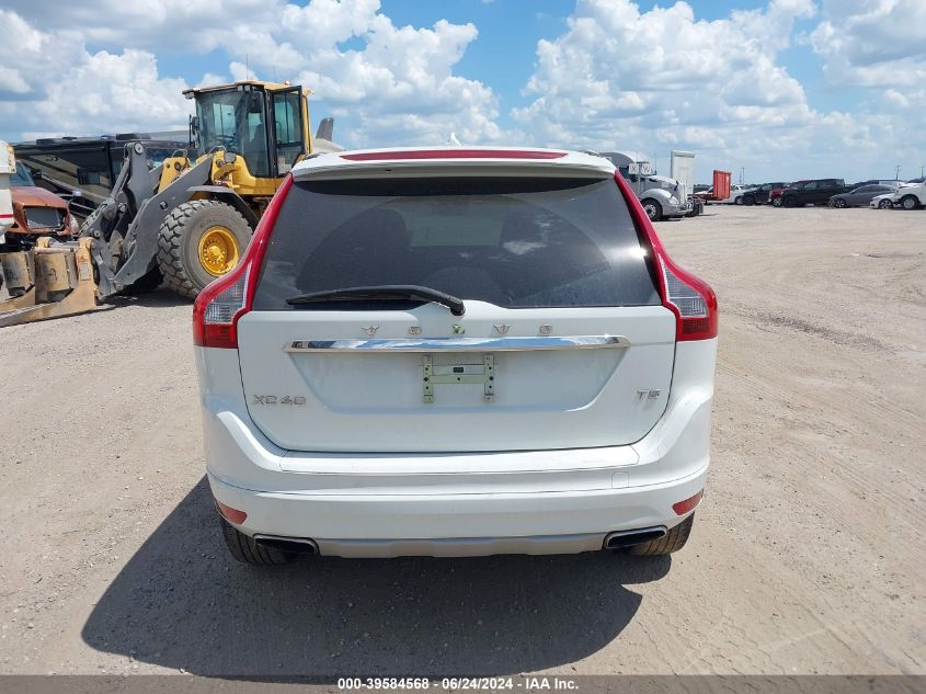 2016 Volvo Xc60 T5 Drive-E Premier VIN: YV440MDK8G2781348 Lot: 39584568