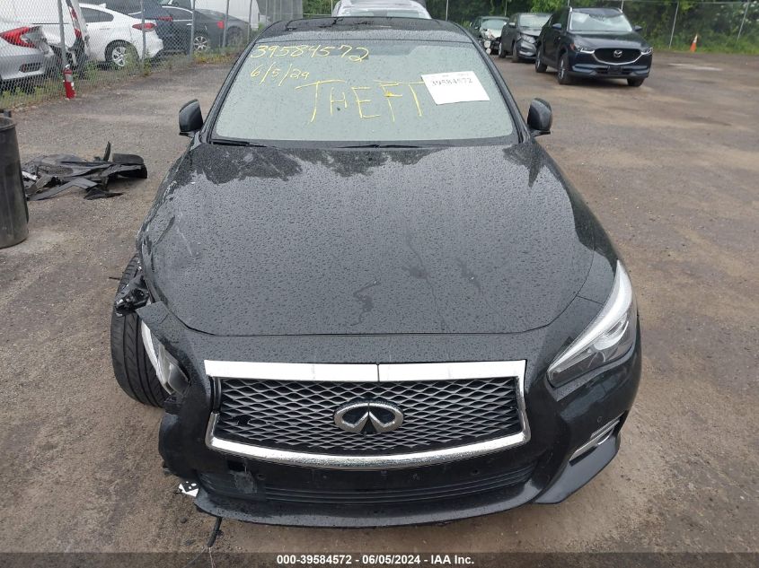 2017 Infiniti Q50 3.0T Premium VIN: JN1EV7AR0HM831907 Lot: 39584572