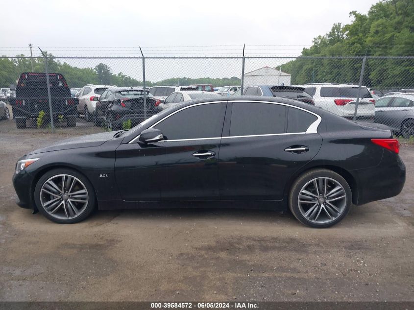 2017 Infiniti Q50 3.0T Premium VIN: JN1EV7AR0HM831907 Lot: 39584572