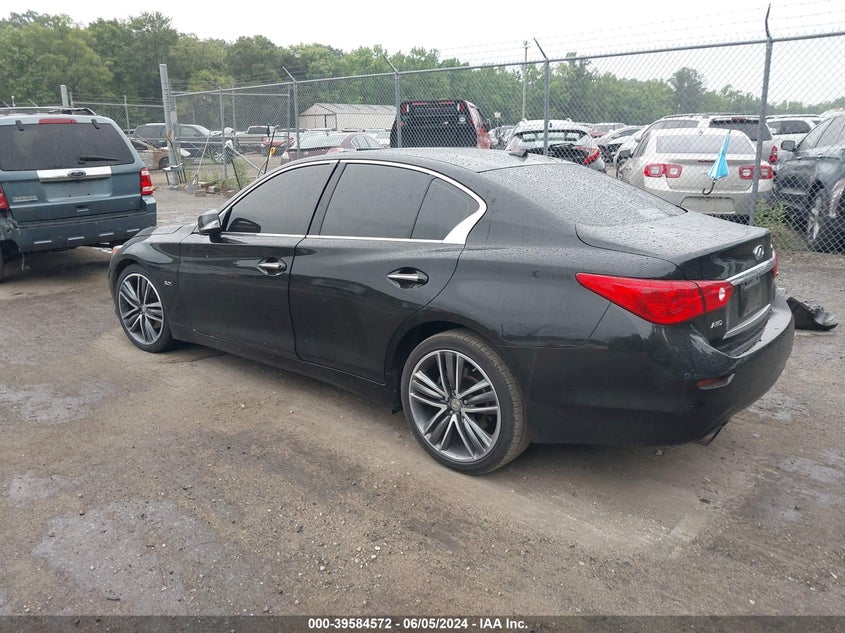 VIN JN1EV7AR0HM831907 2017 INFINITI Q50 3.0T PREMIUM