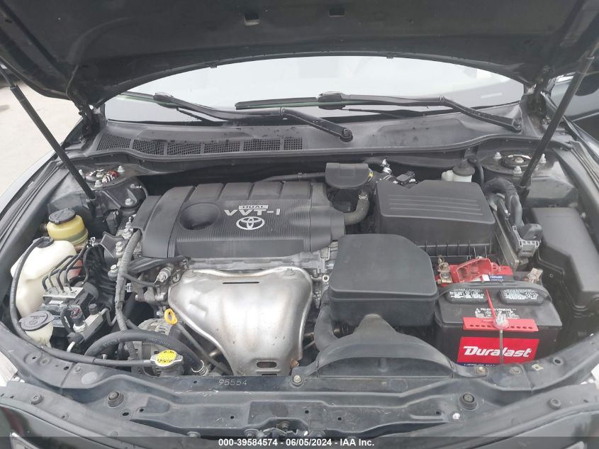 2010 Toyota Camry Le VIN: 4T4BF3EK7AR057522 Lot: 39584574