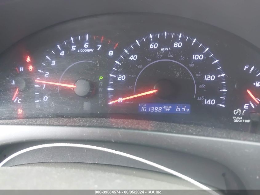 2010 Toyota Camry Le VIN: 4T4BF3EK7AR057522 Lot: 39584574