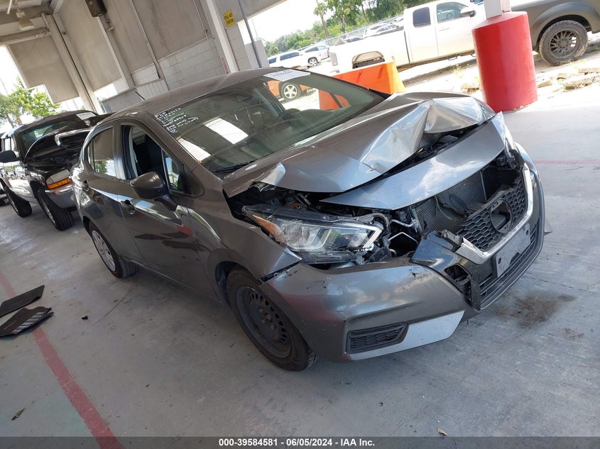 2020 Nissan Versa S Xtronic Cvt VIN: 3N1CN8DV1LL816065 Lot: 39584581