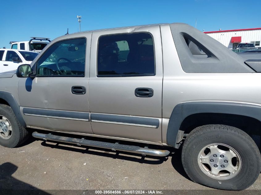 2004 Chevrolet Avalanche 1500 VIN: 3GNEK12T64G169865 Lot: 39584586