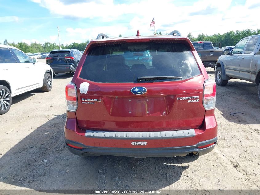 2017 Subaru Forester 2.5I Premium VIN: JF2SJAEC6HH550011 Lot: 39584590