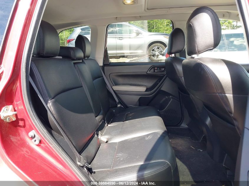 2017 Subaru Forester 2.5I Premium VIN: JF2SJAEC6HH550011 Lot: 39584590