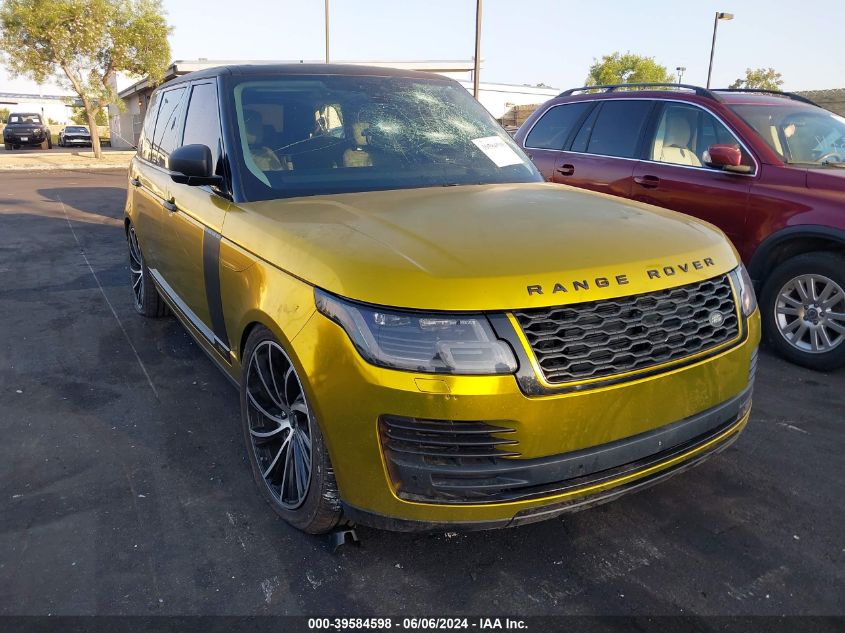 2018 Land Rover Range Rover 5.0L V8 Supercharged VIN: SALGS5RE0JA380563 Lot: 39584598