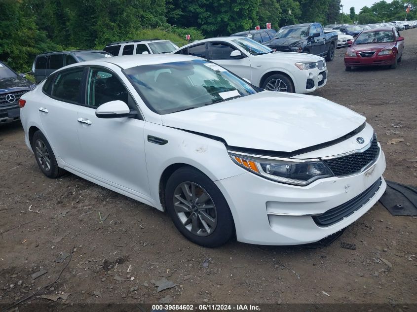 2016 KIA OPTIMA LX TURBO - 5XXGT4L16GG012227