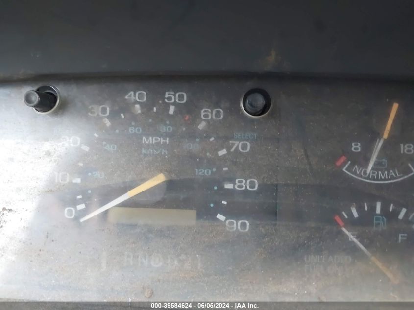 1995 Ford Aerostar VIN: 1FMDA31XXSZA83992 Lot: 39584624