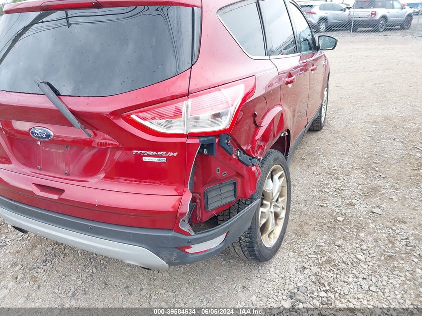 2013 Ford Escape Titanium VIN: 1FMCU9J9XDUD34601 Lot: 39584634