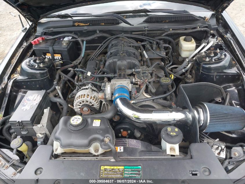 2007 Ford Mustang V6 Deluxe/V6 Premium VIN: 1ZVFT80N975320200 Lot: 39584637