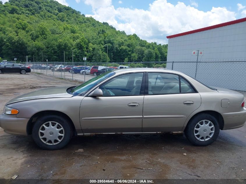 2003 Buick Century Custom VIN: 2G4WS52J731248192 Lot: 39584640