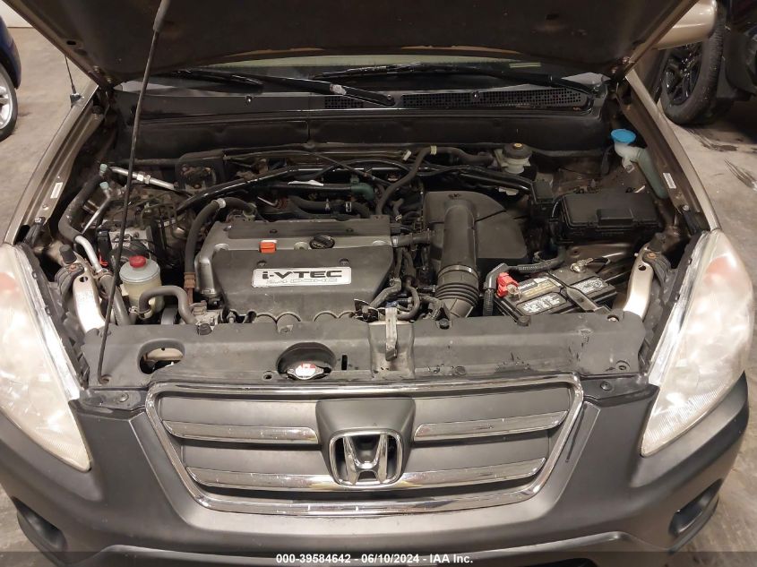 2005 Honda Cr-V Ex VIN: JHLRD78865C032443 Lot: 39584642