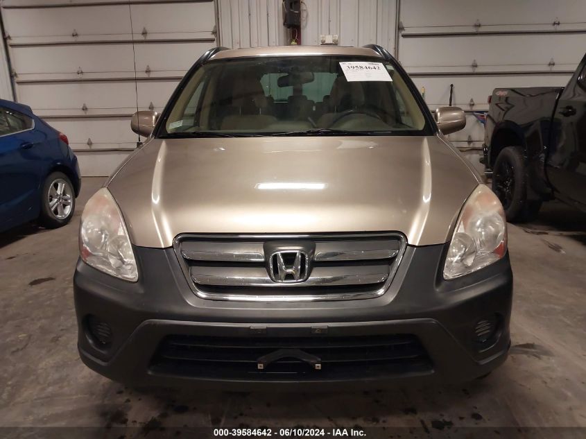 2005 Honda Cr-V Ex VIN: JHLRD78865C032443 Lot: 39584642