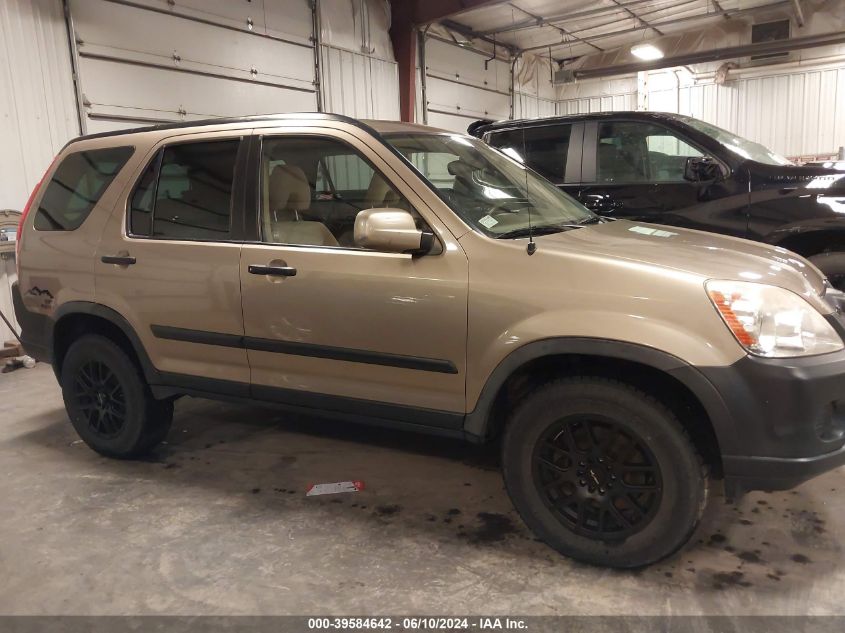 2005 Honda Cr-V Ex VIN: JHLRD78865C032443 Lot: 39584642