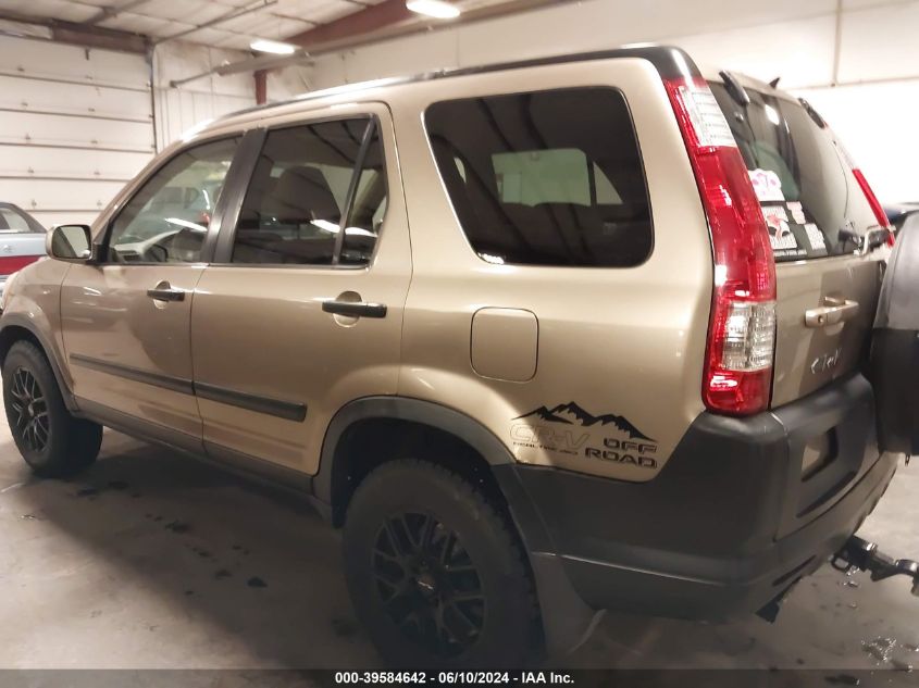 2005 Honda Cr-V Ex VIN: JHLRD78865C032443 Lot: 39584642