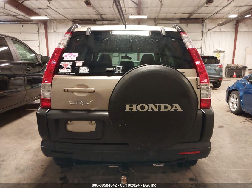 2005 Honda Cr-V Ex VIN: JHLRD78865C032443 Lot: 39584642