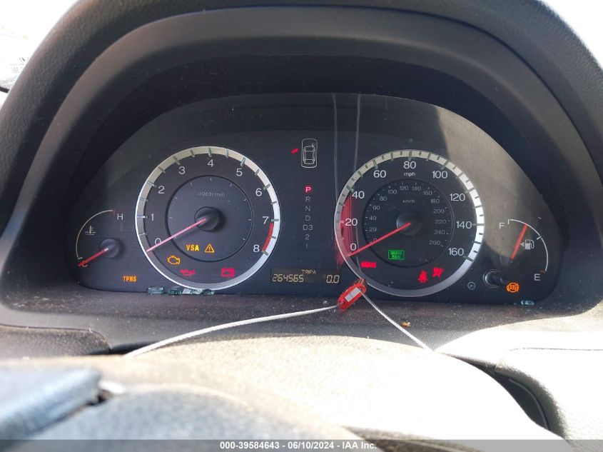 2009 Honda Accord 2.4 Ex-L VIN: 1HGCS12809A026302 Lot: 39584643