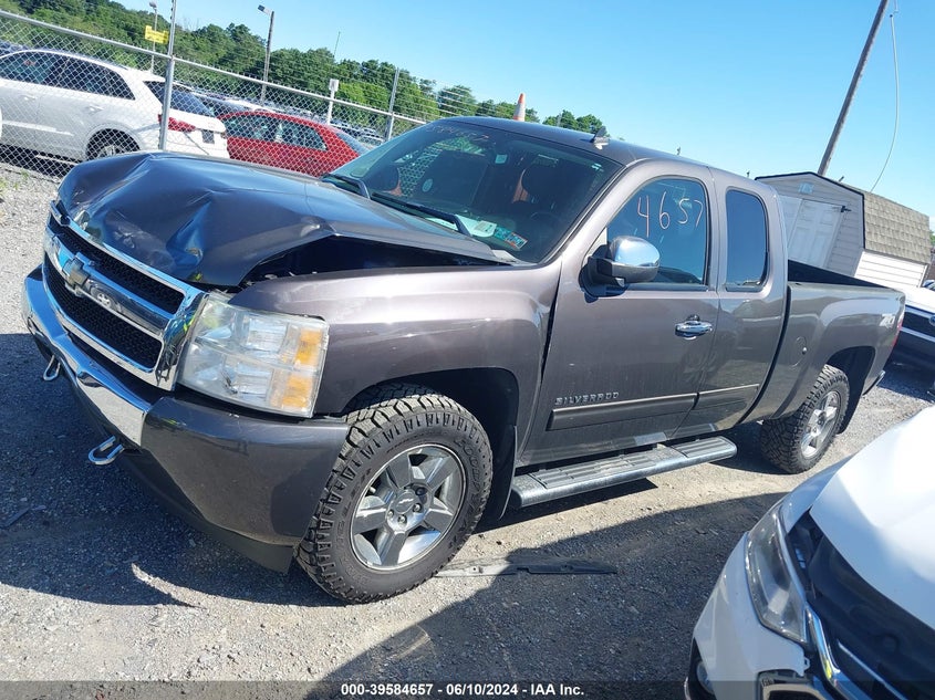 2010 Chevrolet Silverado 1500 K1500 Lt VIN: 1GCSKSE31AZ278694 Lot: 39584657
