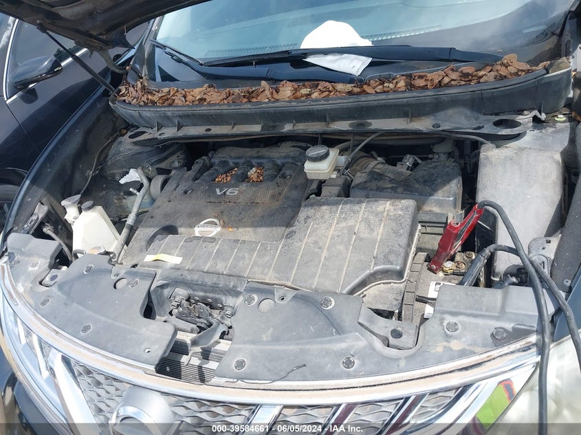 2011 Nissan Murano Sl VIN: JN8AZ1MW4BW174334 Lot: 39584661