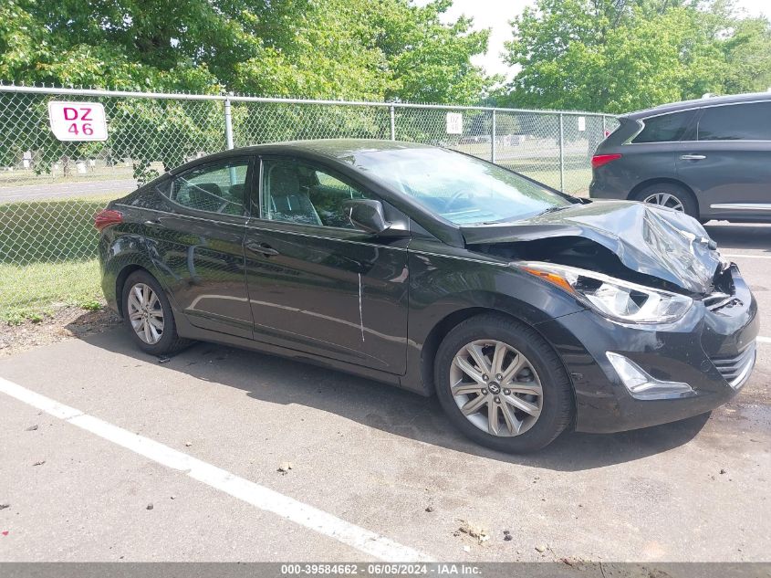 KMHDH4AE8FU415558 2015 HYUNDAI ELANTRA - Image 1