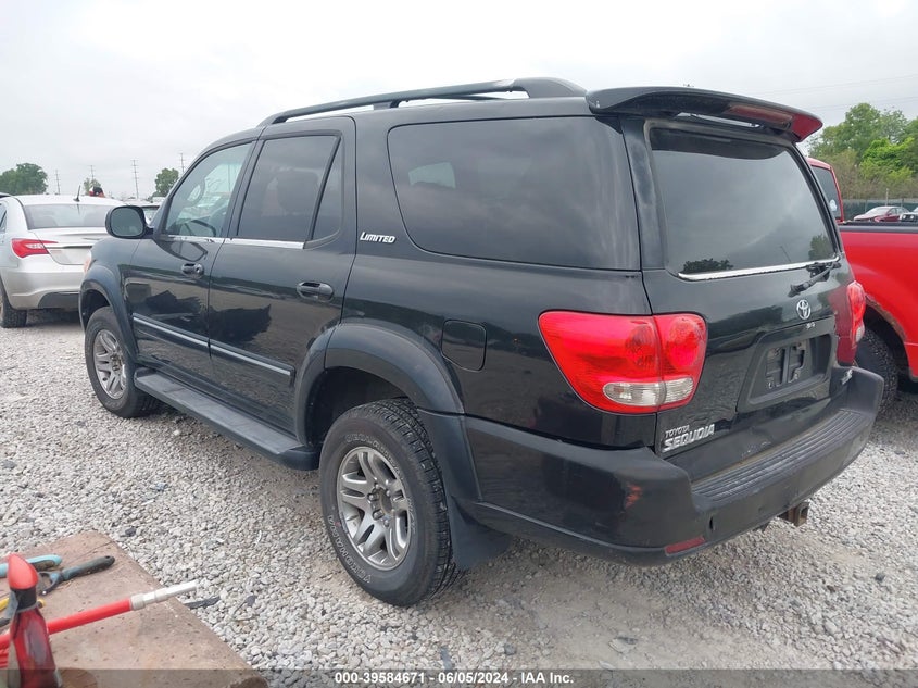 2005 Toyota Sequoia Limited V8 VIN: 5TDZT38A15S240479 Lot: 39584671