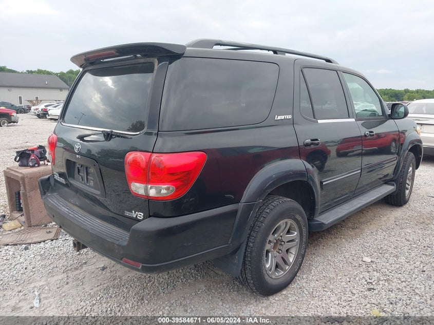 2005 Toyota Sequoia Limited V8 VIN: 5TDZT38A15S240479 Lot: 39584671