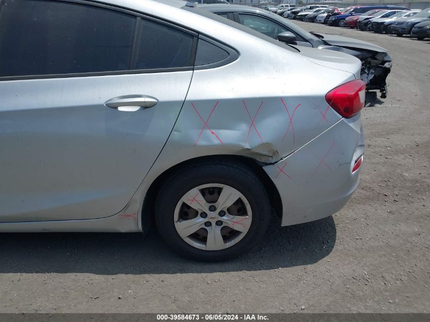 2016 Chevrolet Cruze Ls Auto VIN: 1G1BC5SM9G7308789 Lot: 39584673