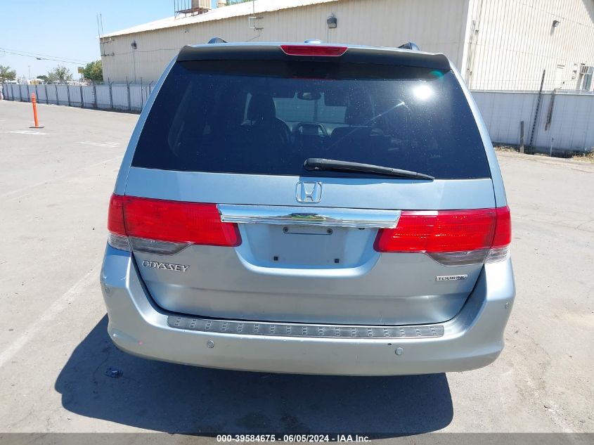 2010 Honda Odyssey Touring VIN: 5FNRL3H91AB086263 Lot: 39584675