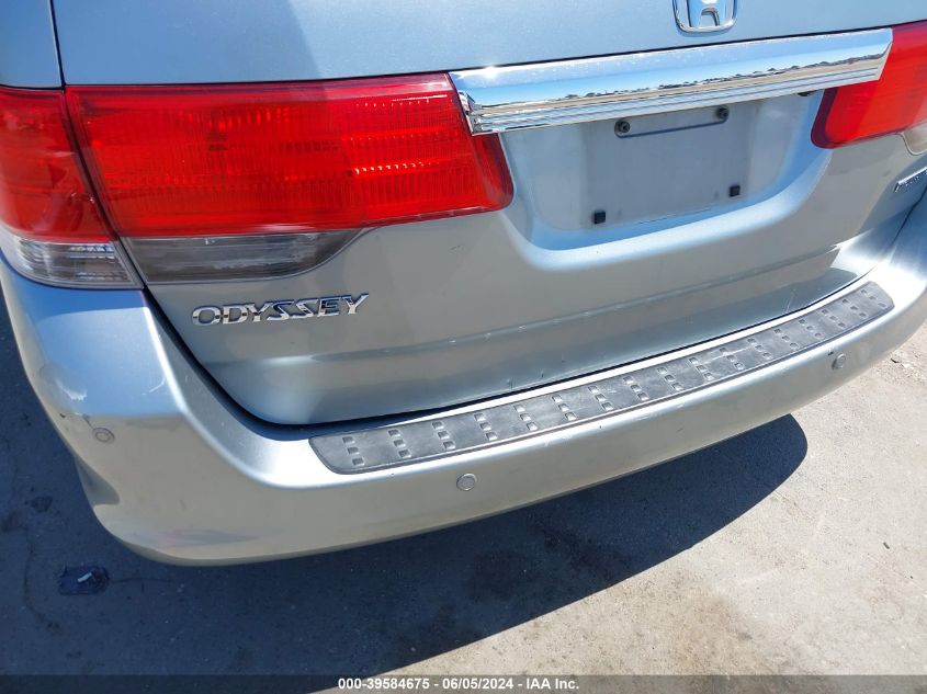 2010 Honda Odyssey Touring VIN: 5FNRL3H91AB086263 Lot: 39584675