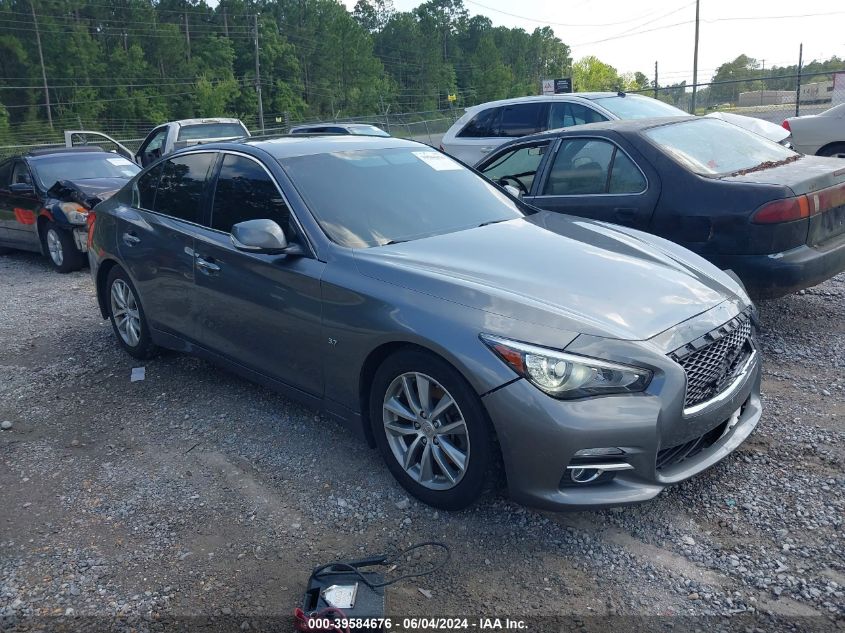 2014 Infiniti Q50 Premium VIN: JN1BV7AP9EM678070 Lot: 39584676