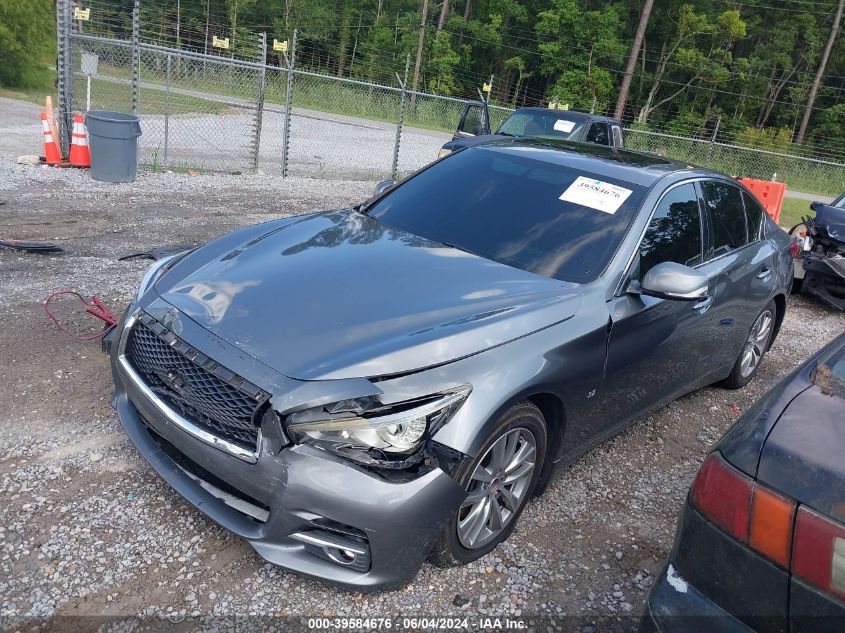 2014 Infiniti Q50 Premium VIN: JN1BV7AP9EM678070 Lot: 39584676