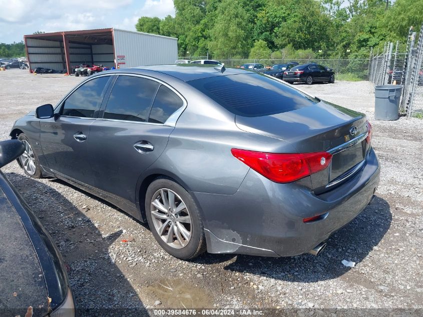 2014 Infiniti Q50 Premium VIN: JN1BV7AP9EM678070 Lot: 39584676