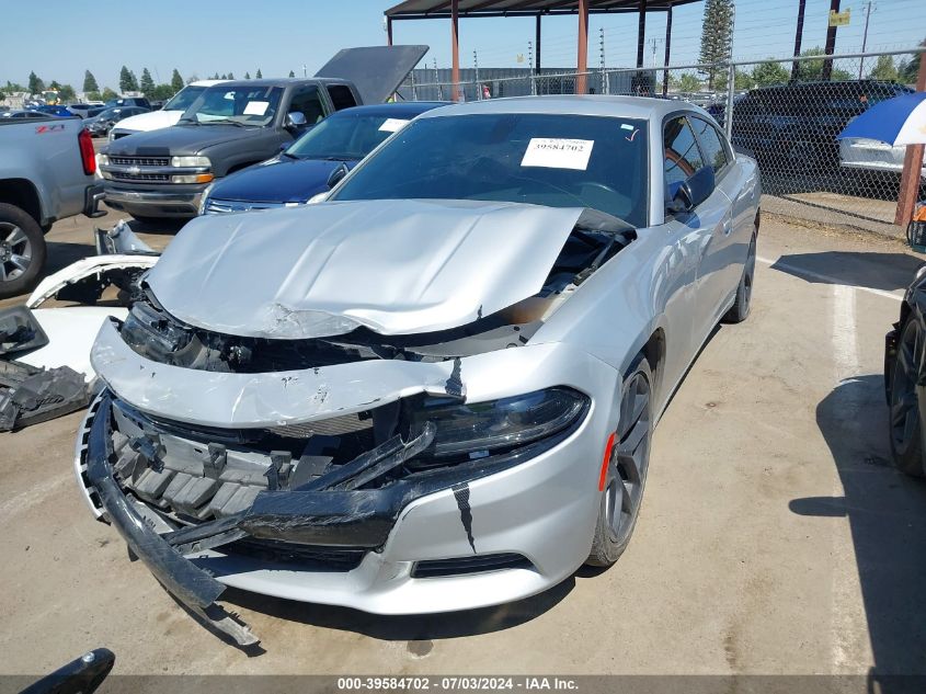 2022 Dodge Charger Sxt Rwd VIN: 2C3CDXBG6NH162064 Lot: 39584702