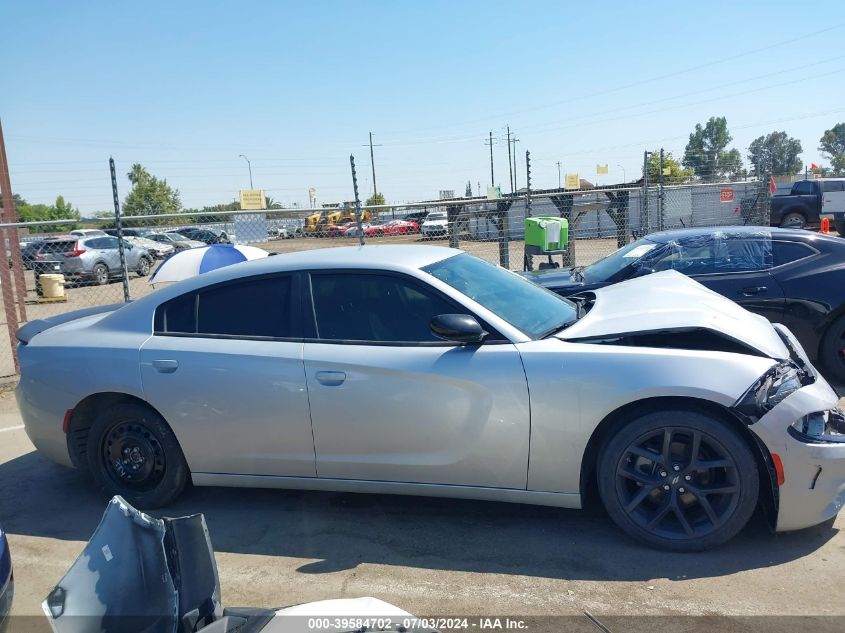 2022 Dodge Charger Sxt Rwd VIN: 2C3CDXBG6NH162064 Lot: 39584702