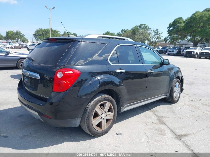 2015 Chevrolet Equinox Ltz VIN: 2GNALDEK0F6155930 Lot: 39584704