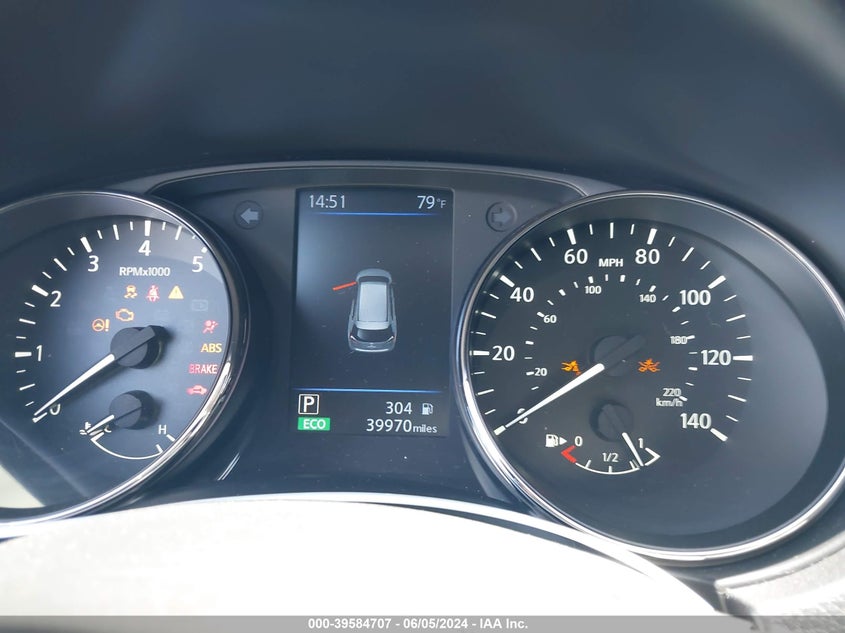 2020 NISSAN ROGUE SV FWD - JN8AT2MT6LW034591