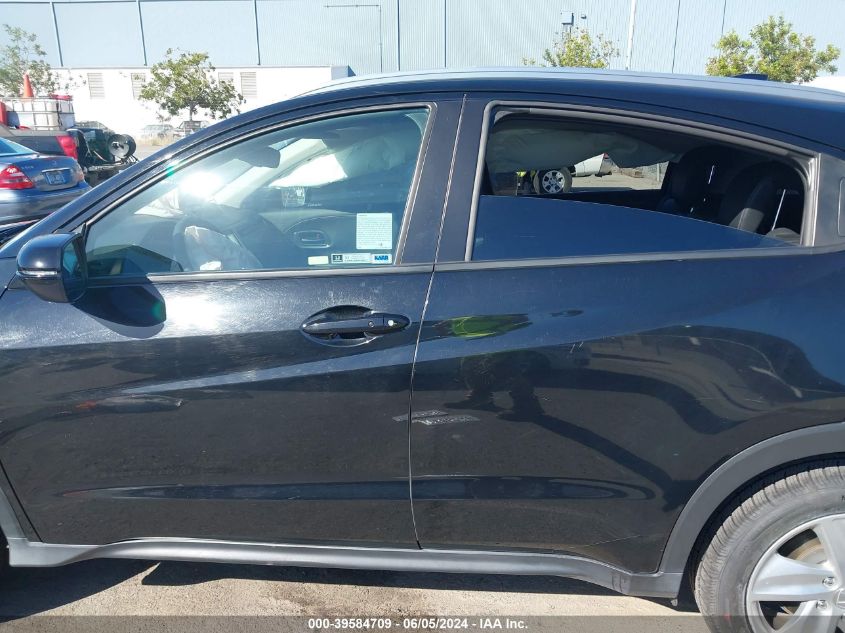 2019 Honda Hr-V Ex-L VIN: 3CZRU5H71KM709296 Lot: 39584709