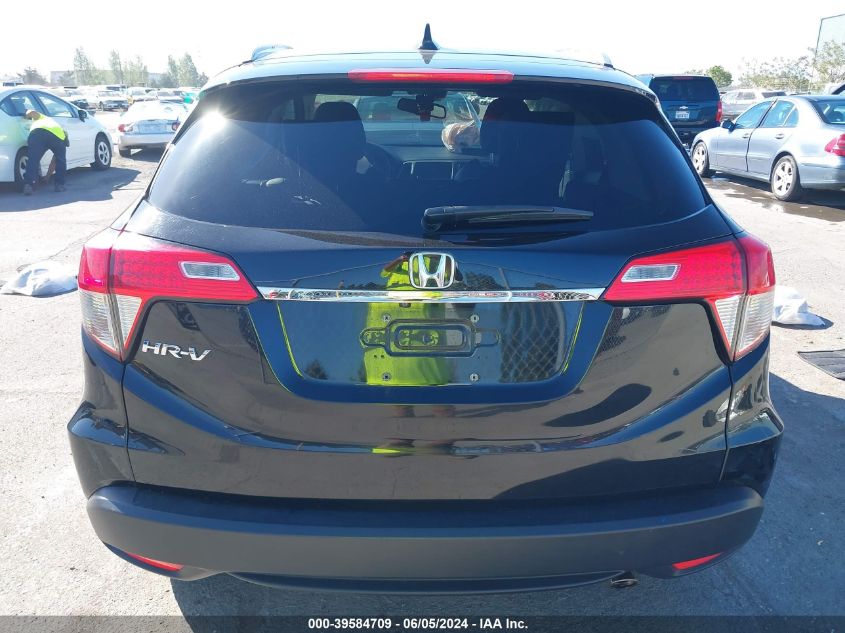 2019 Honda Hr-V Ex-L VIN: 3CZRU5H71KM709296 Lot: 39584709