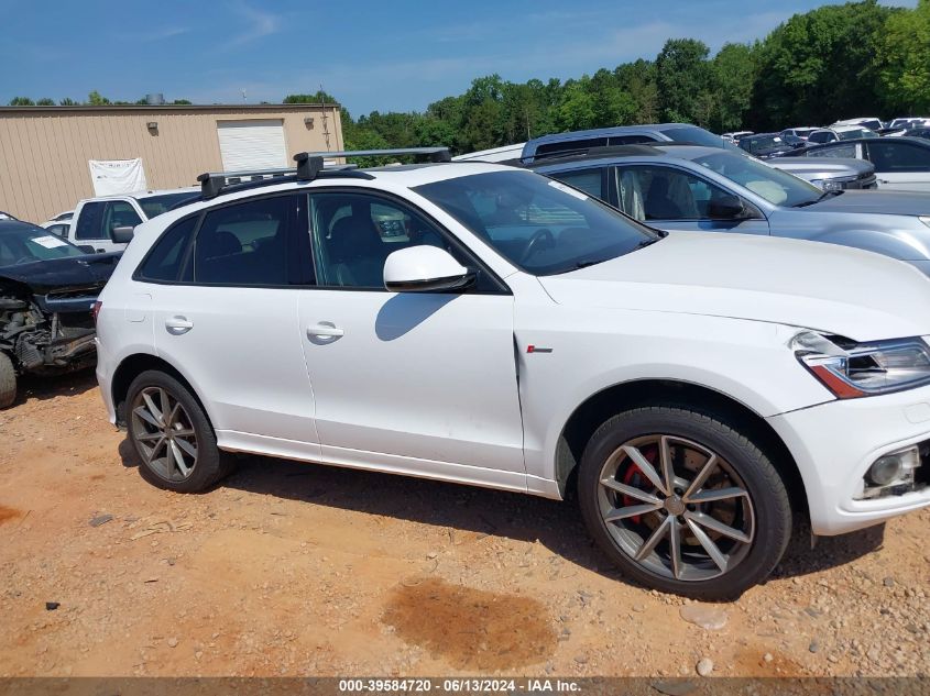 2016 Audi Sq5 3.0T Premium Plus VIN: WA1CCAFPXGA120434 Lot: 39584720