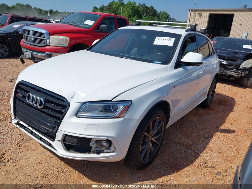 2016 Audi Sq5 3.0T Premium Plus VIN: WA1CCAFPXGA120434 Lot: 39584720