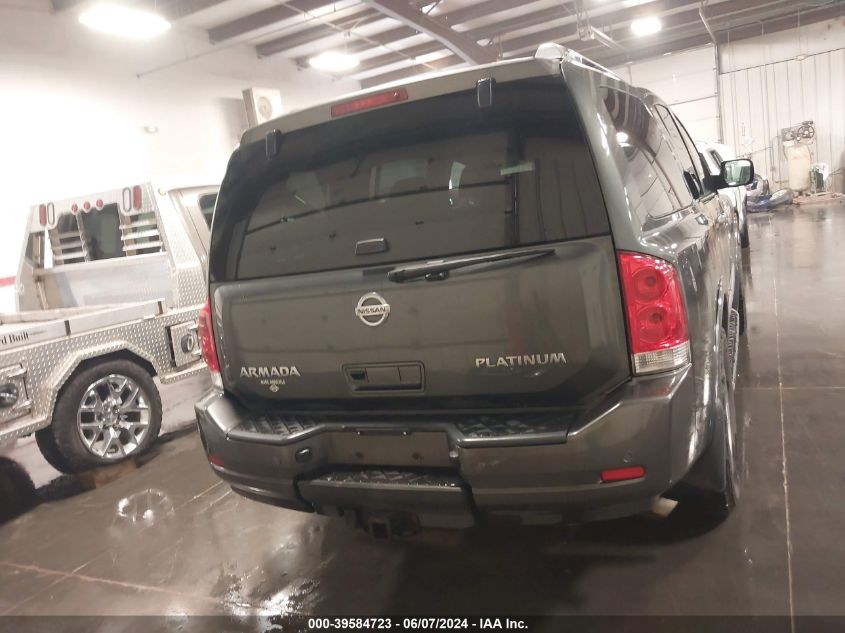 2012 Nissan Armada Platinum VIN: 5N1AA0NC3CN604200 Lot: 39584723